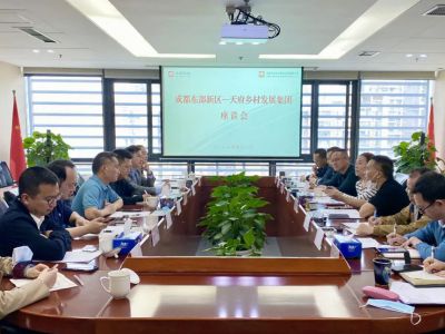 成都東部新區管委會(huì )副主任王正丹一行到公司對接交流鄉村振興項目